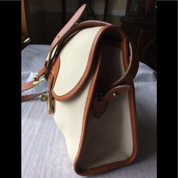 Dooney & Bourke AWL Shoulder Crossbody Vanilla/British Tan - Picture 6 of 16